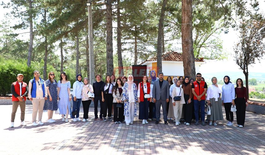 30 Farklı Üniversiteden Gençler Alaca’da Buluştu