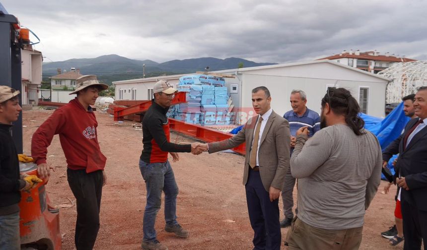 Osmancık Kaymakamı Duman Spor Kompleksini İnceledi