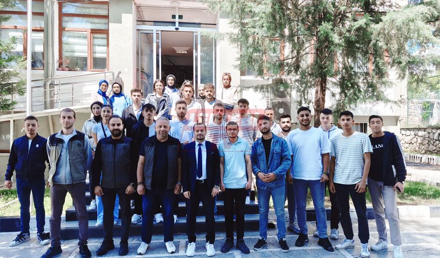 Kargı’da Üniversite Öğrencilerinde Orman İşletme Müdürlüğü’ne Teknik Gezi