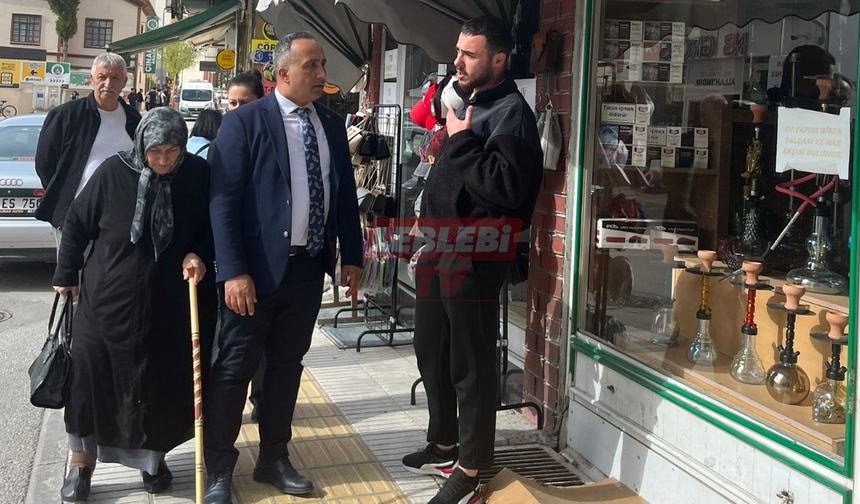 CHP Yönetimi, Albayrak Caddesi Esnafının Sorunlarını Dinledi