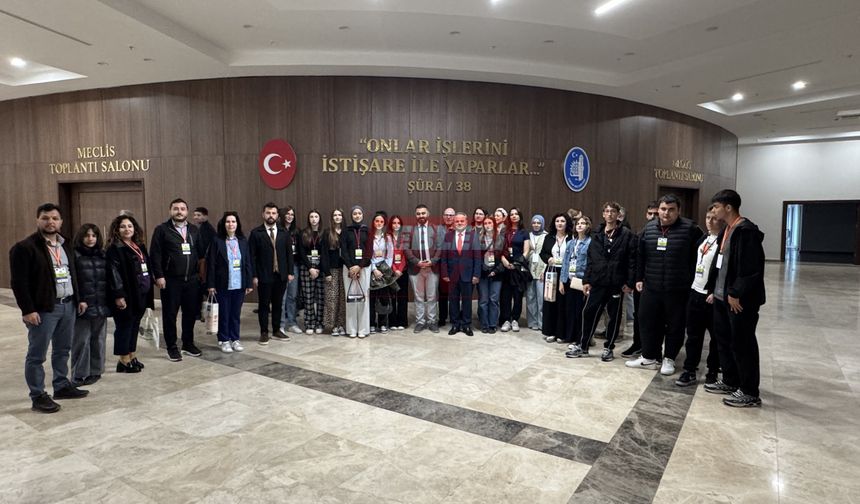 Erasmus Öğrencilerinden Çorum Belediyesi’ne Ziyaret