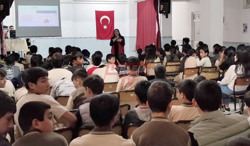 Öğrencilere Mahremiyet ve Akran Zorbalığı Anlatıldı