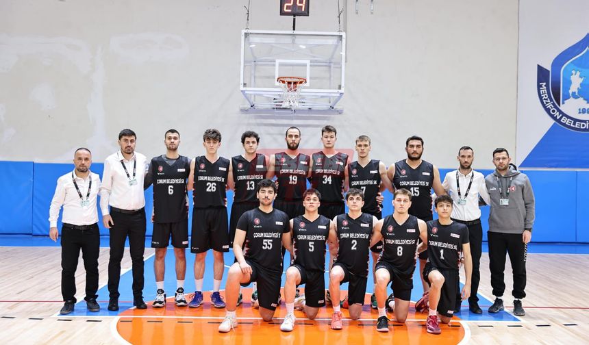 Çorum Belediyesi Spor Kulübü Erkek Basketbol Takımı Son 12’de