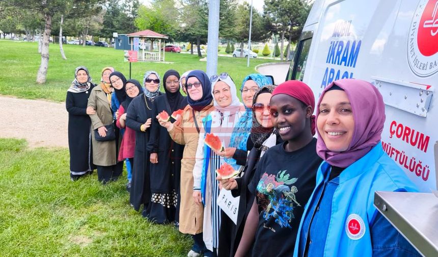 Öğrenciler Diyanet Vakfının Pikniğinde Buluştu