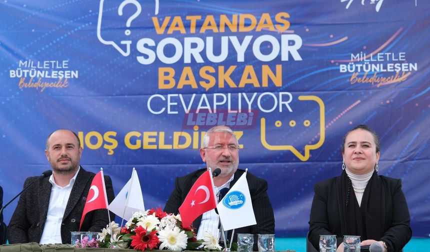 Halk Sordu, Başkan Aşgın Cevapladı