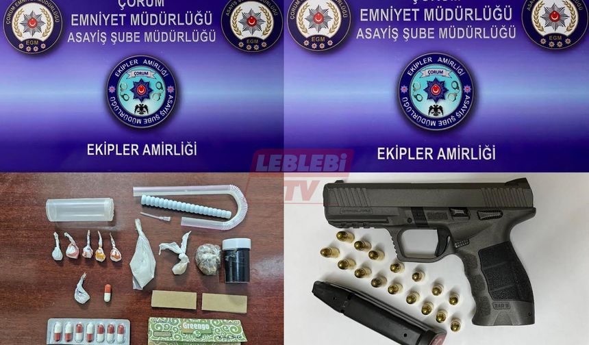 Emniyetin Uygulamalarında 5 Aranan Şahıs İle Uyuşturucu Ve Silah Yakalandı