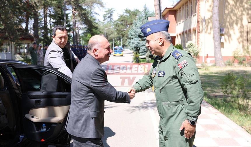 Vali Çalgan, Merzifon 5. Ana Jet Üssü’ndeki Programa Katıldı