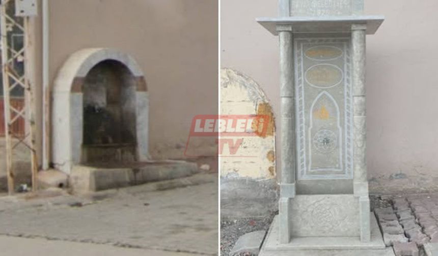 Bayat Sokak Çeşmelerine Osmanlı Çizgisi