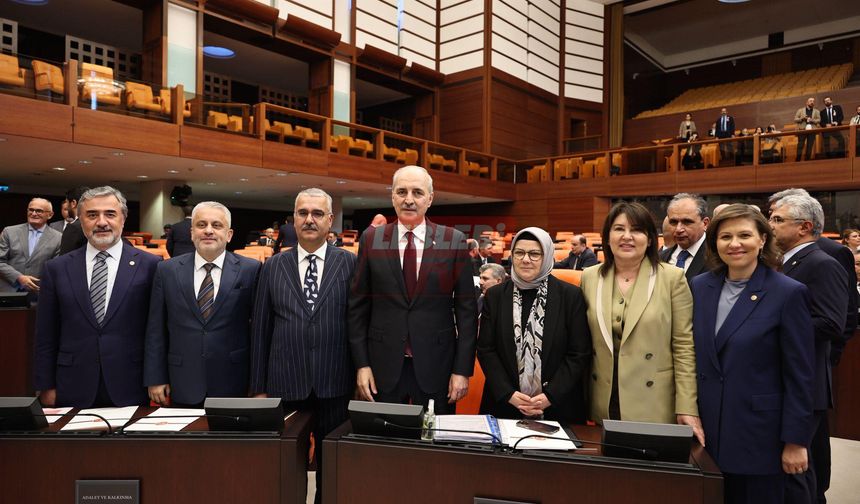 Milletvekili Ahlatcı’dan Meclis Başkanı Kurtulmuş’a Tebrik Mesajı