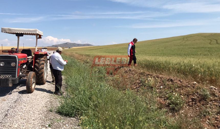 Sungurlu Köylerinde Dolu Zararı Tespiti Yapıldı