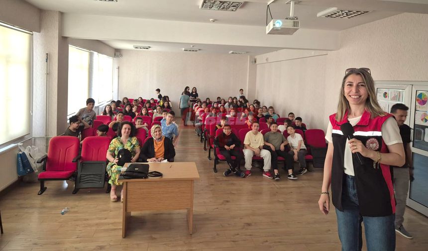 Öğrencilere “Suyu Tasarruflu Kullanın” Eğitimi