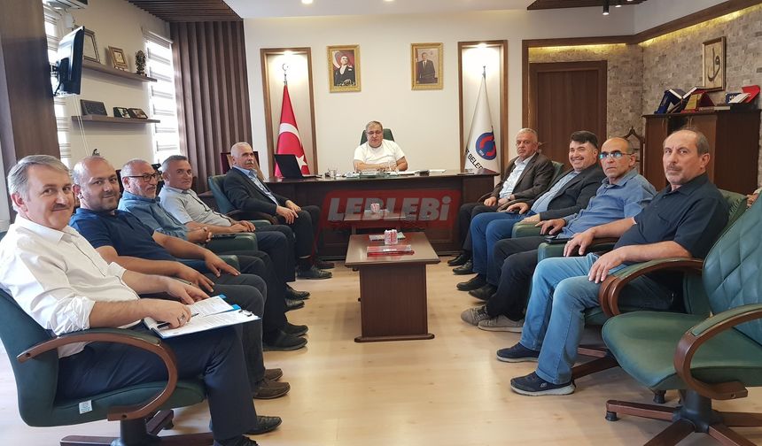 Bayat Belediye Meclisi Haziran Ayı Toplantısını Yaptı