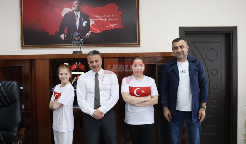 Şampiyon Kardeşlerden Gençlik ve Spor İl Müdürü Demirkıran’a Ziyaret
