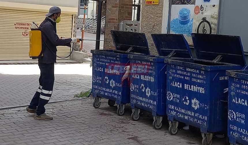 Alaca Belediyesi Haşere İle Mücadeleye Başladı