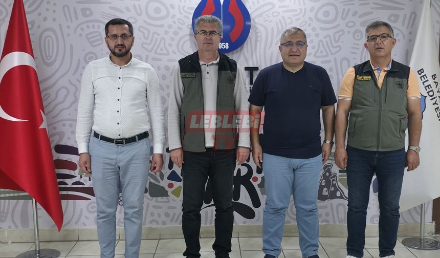 Amasya Orman Müdürü Özer Başkan Ünlü’yü Ziyaret Etti