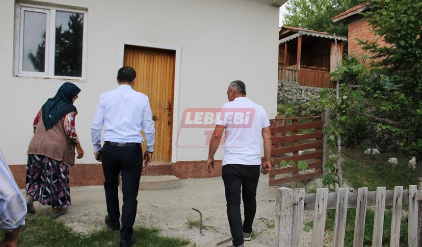 Kaymakam Polat Köylerde Evlere Konuk Oldu