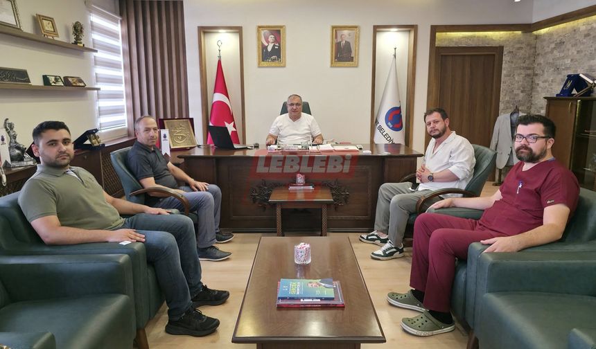 Doktorlardan Başkan Ünlü’ye Ziyaret