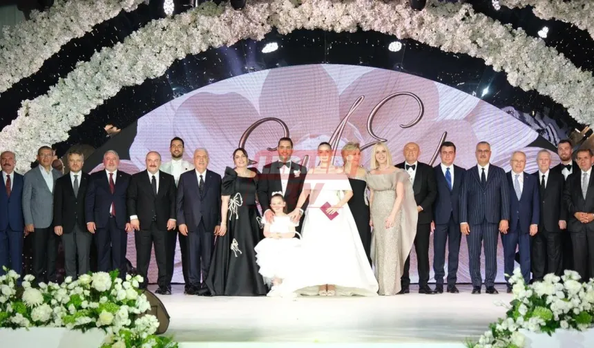Ahlatcı ve Engin Ailelerinin Mutlu Günü: Elif Engin ile Ahmet Emin Ahlatcı Dünyaevine Girdi