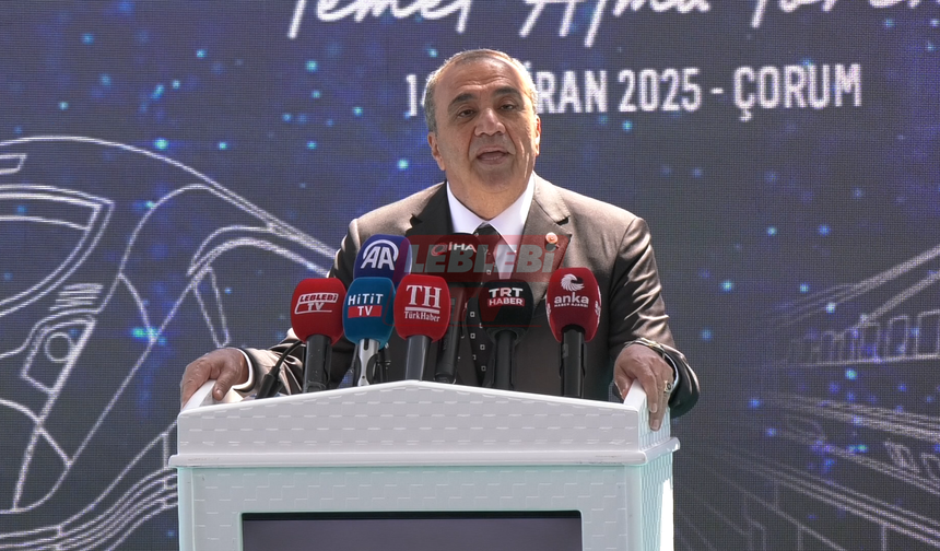 Vahit Kayrıcı: “Çorum’un Uzun Zamandır Beklediği Yatırım Hayata Geçiyor”
