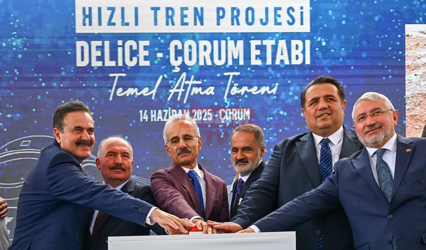 Çorum-Ankara Arası Hızlı Tren İle 1 Saat 15 Dakikaya İnecek