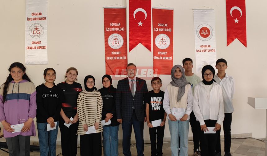 Oğuzlar'da Hadis Ezberleme Yarışması Beğeni Topladı