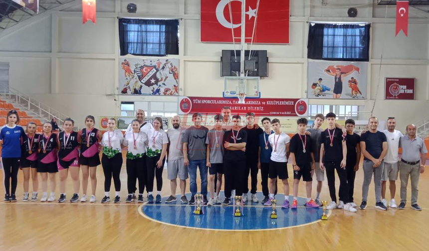 Okul Sporları Basketbol Müsabakaları Tamamlandı
