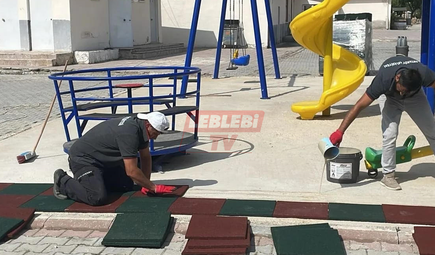 Başkan İsbir’den Ortaköy’e Yeni Çoçuk Oyun Park Alanı