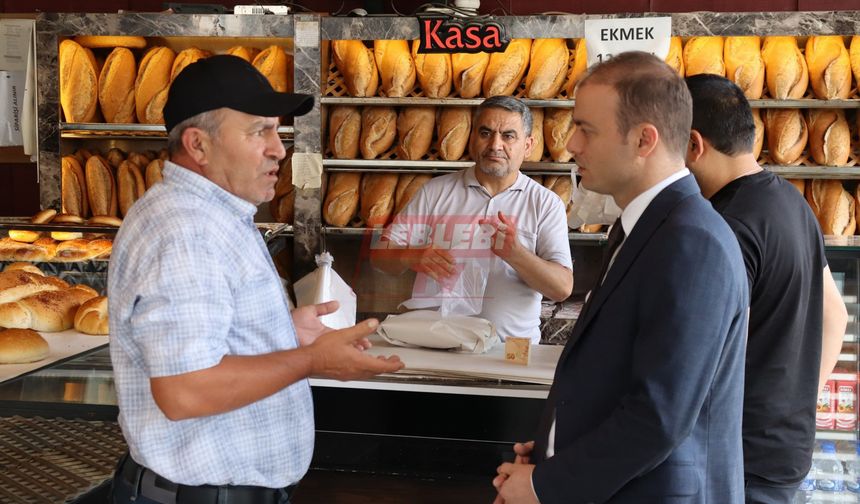 Kaymakam Dinçer Esnaf ve Vatandaşın Taleplerini Dinledi
