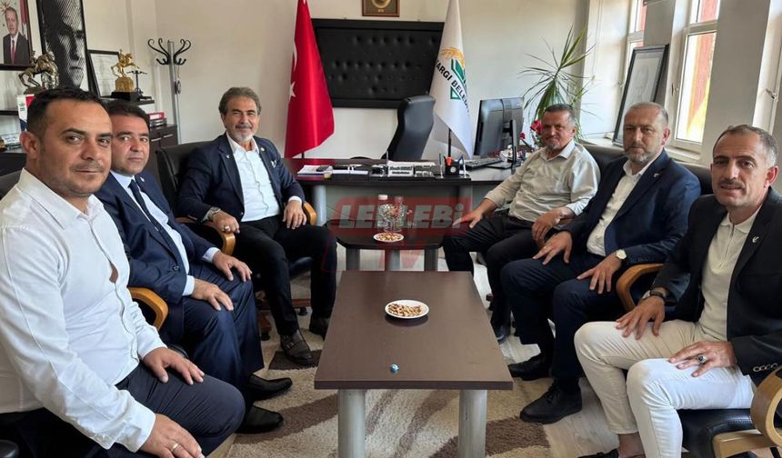 Yeniden Refah’tan, Başkan Dereli’ye Ziyaret Etti