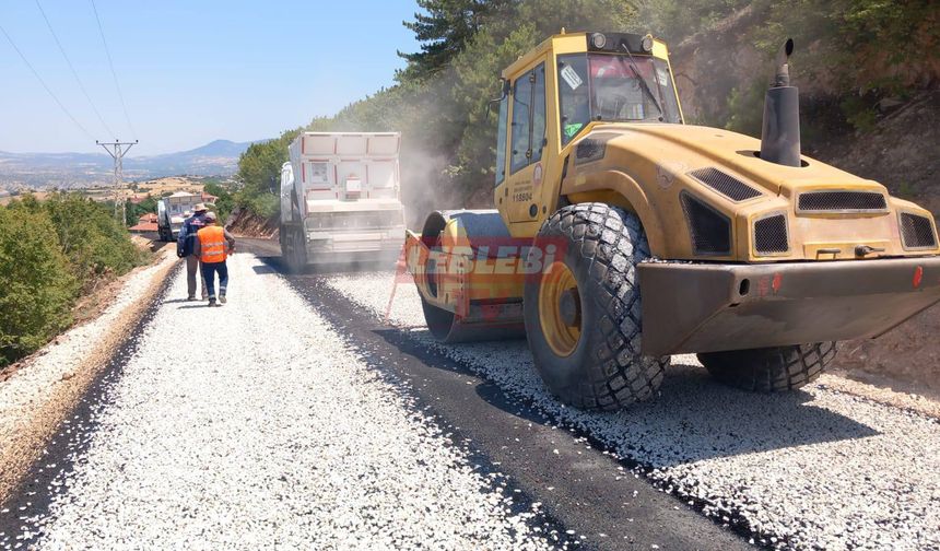Yeşil Göl Mesire Alanı Yolu Asfalt Çalışması Tamamlandı