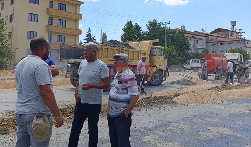 Mecitözü Yol Geçişinde Çalışmalar Sürüyor