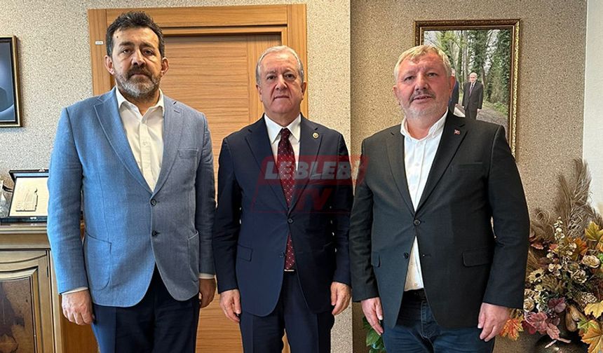 Başkan Gelgör, MHP Yerel Yönetimler Sorumlusu Sadir Durmaz’ı Ziyaret Etti