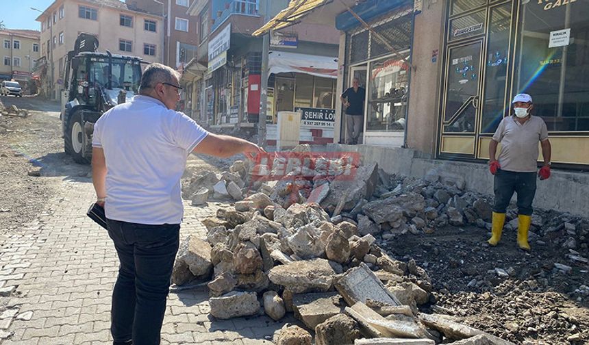 Başkan Ünlü Asfalt Hazırlıklarını Yakından İnceledi
