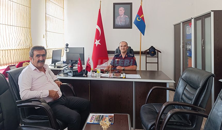 Başkan Aylar’dan Yeni Komutana Ziyaret