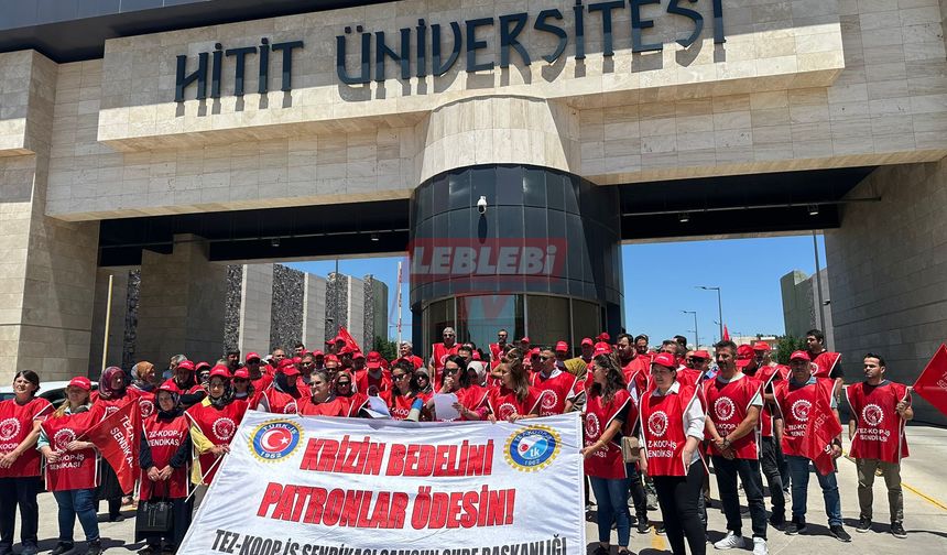 Türk-İş’e Bağlı İşçiler, Hükümete ve TÜİK’e Tepki Gösterdi