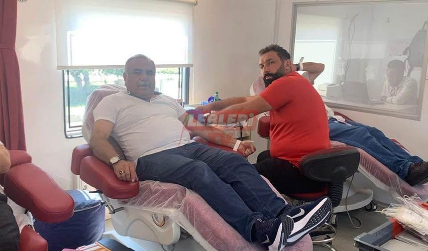 Kan Bağışı Etkinliğine İlk Destek Dodurga Belediye Başkanı Çetinkaya’dan Geldi