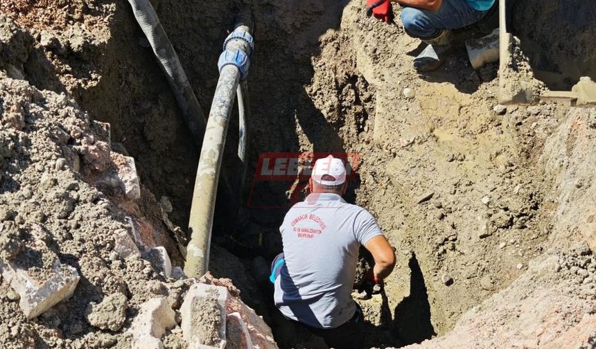 Osmancık Belediyesi 4 Noktada Yaşanan Su Arızasını Giderdi