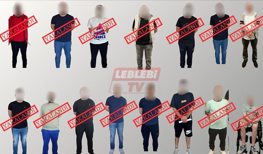 Kırmızı Bültenle Aranan 13, Ulusal Seviyede Aranan 2 Kişi Yakalanarak Türkiye'ye Getirildi