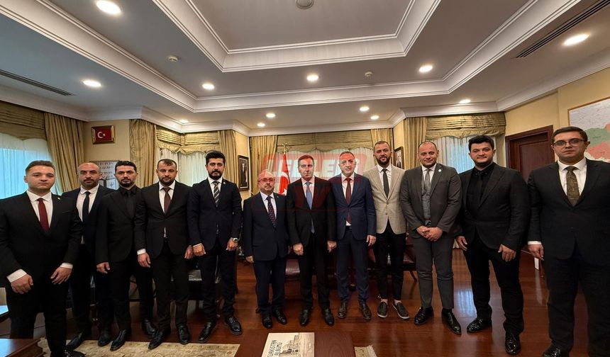 Çorum GİAD Heyetinden Bakü Büyükelçisi Birol Akgün’e Ziyaret