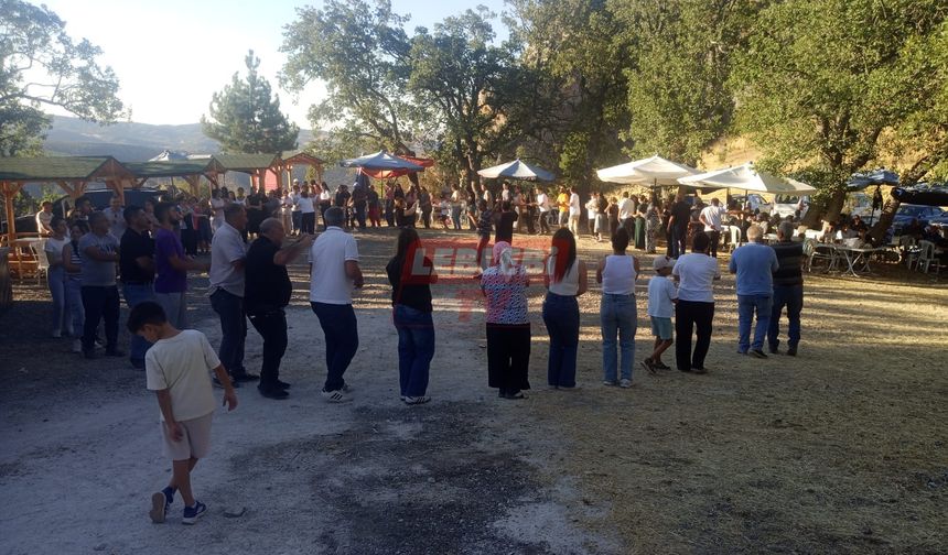 Şanlıosman Köyü Gözükızıl Pikniğinde Köy Halkı Doyasıya Eğlendi