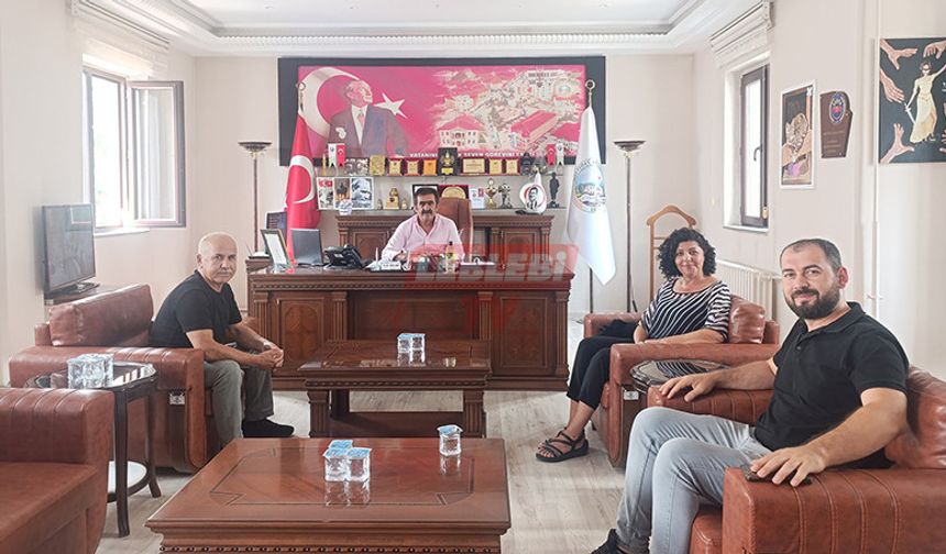 Başkan Aylar’a Nezaket Ziyareti