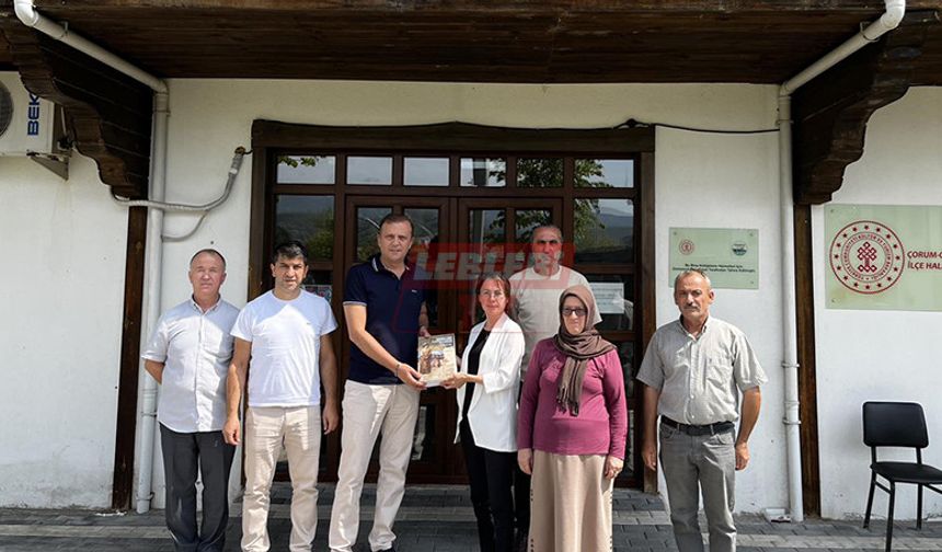 Osmancık Kütüphanesine Anlamlı Hediye