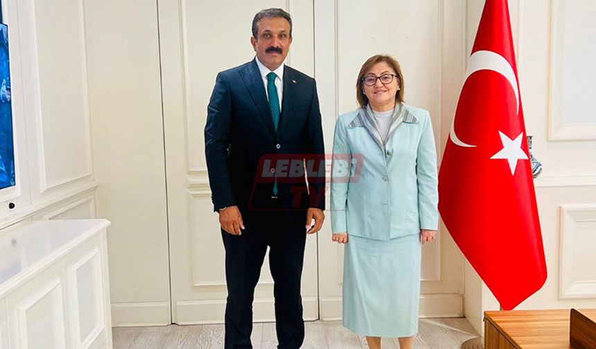 Başkan Torun, Gaziantep Belediye Başkanı Fatma Şahin’i Ziyaret Etti