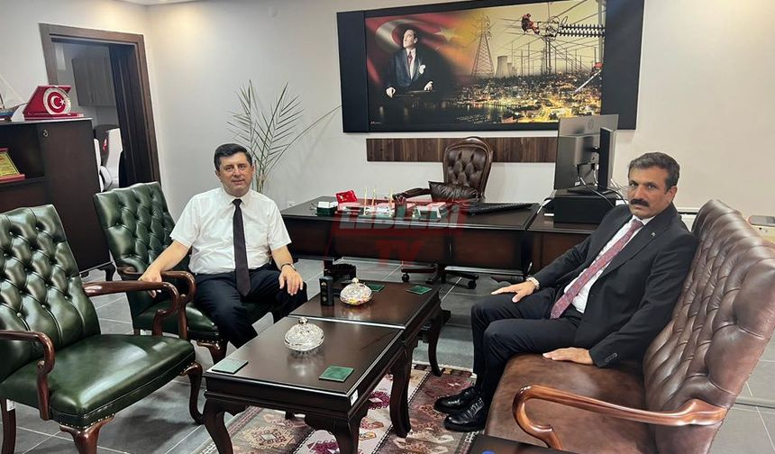 Enerji ve Tabii Kaynaklar Bakanlığı Daire Başkanı Selman Yüksel’e Ziyaret
