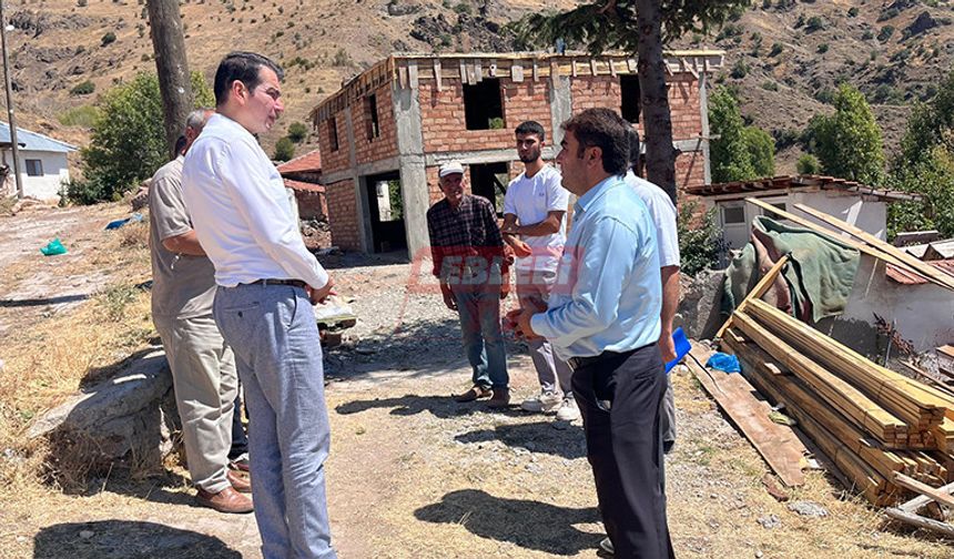 Kaymakam Köksal Köylerdeki Sorunları Yerinde Tespit Etti