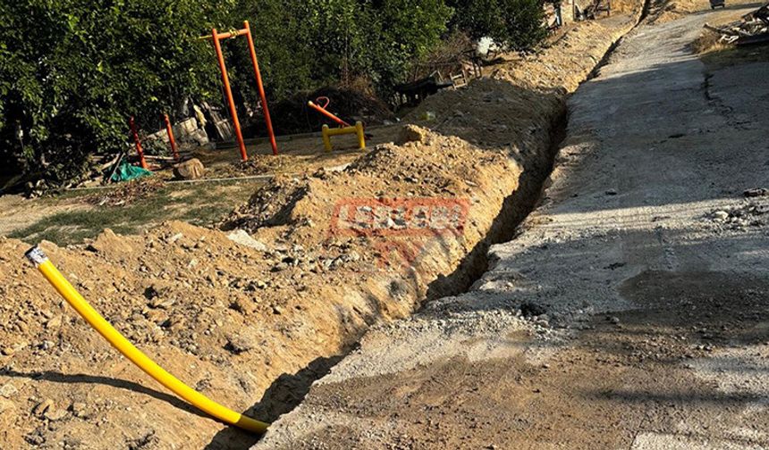 İlçede Doğalgaz Çalışmaları Başladı
