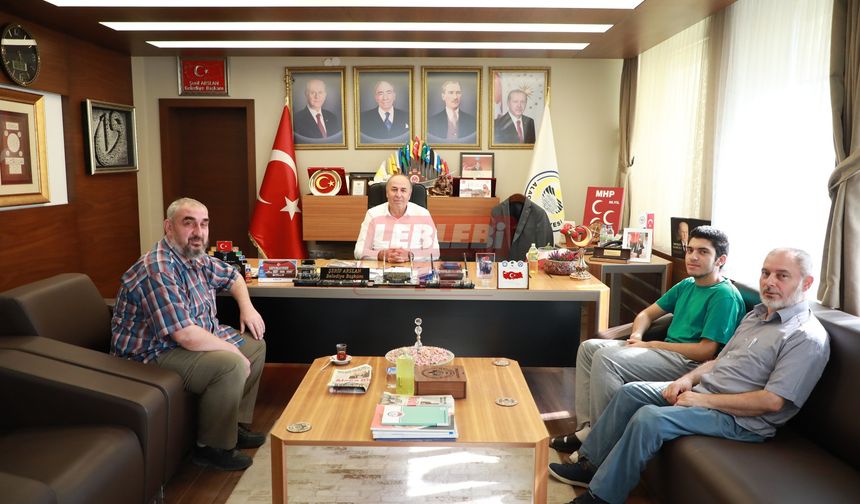YKS Sözel İkincisinden Başkan Arslan’a Ziyaret