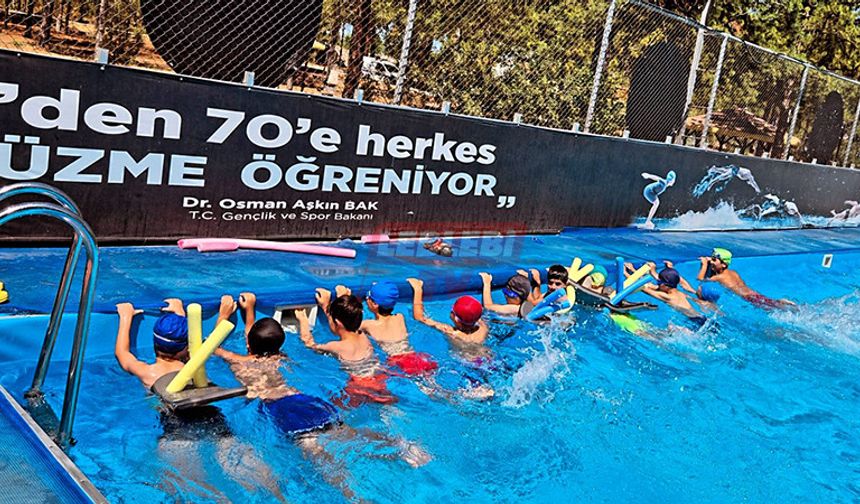 Dodurgalı Çocuklar Kulaç Atmayı Öğrendi