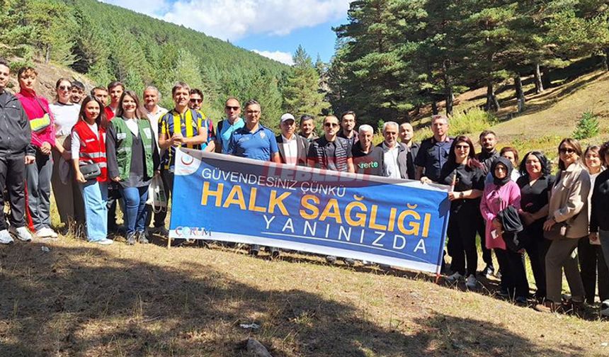Sağlıklı Yaşam İçin Doğada Yürüdüler