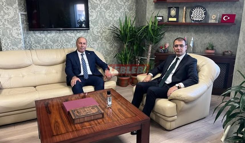 Başkan Arslan’dan Sevilen Müdür Tök’e Ziyaret